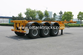 ISO Skeletal or Flatbed type Tank Container Trailer Chassis 40ft / Semi-Trailer