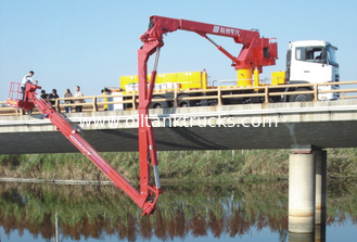 6x4 16M Dongfeng Bucket Bridge Inspection Equipment For Bridge Detection , DFL1250A9