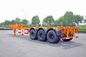 Steel Tank Container Trailer Chassis / 40 ft Gooseneck Trailer 3 Axles