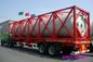 High Strength Stainless Steel 40ft ISO Liquid Tank Container For Chemical Shipping
