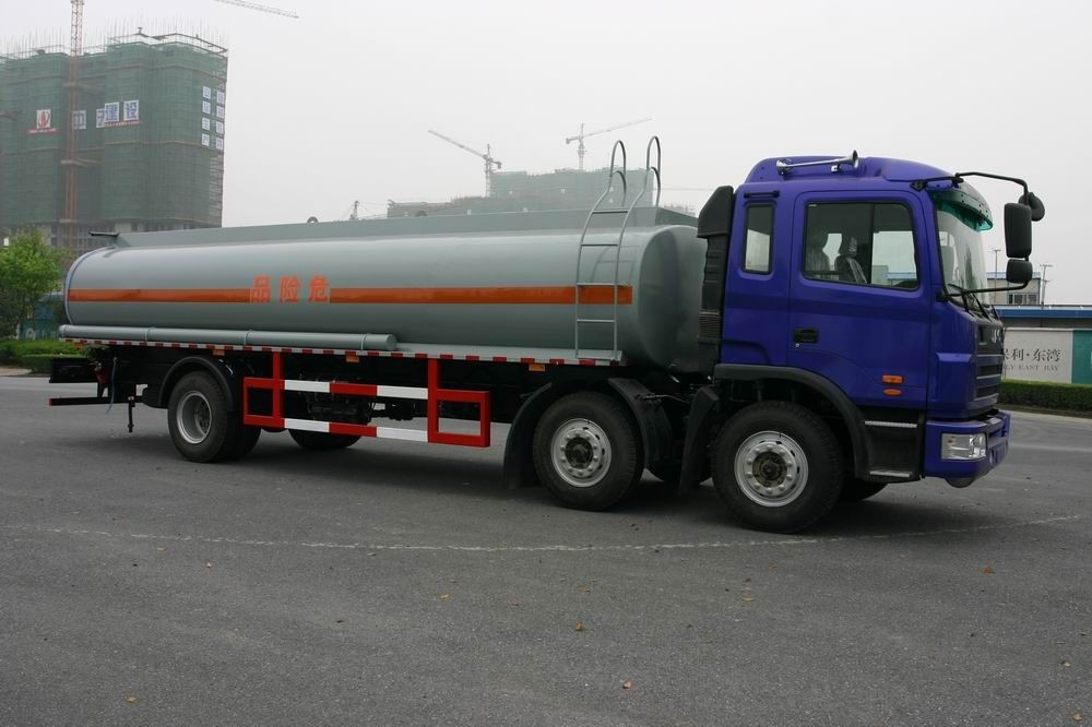Oil Tanker Truck 20cbm Fuel / Gasoline / 6x2 150 250hp horsepower of