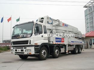 Stable Performance 8x4 47 Meters Mobile Concrete Pump Trucks Safety