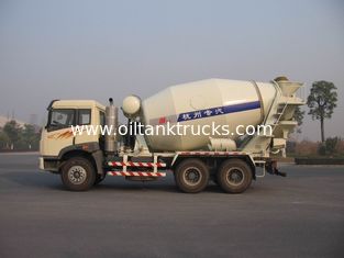 8 - 10cbm 6x4 Faw Group Concrete Mixer Truck With Water Supply System