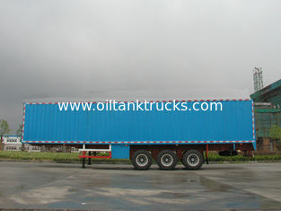 High Strength Steel Van Semi Trailer