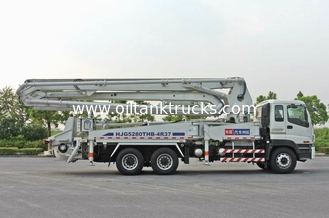 6x4 Mobile Concrete Pump Truck with Germany Rexroth Hydraulic System 37m 360HP