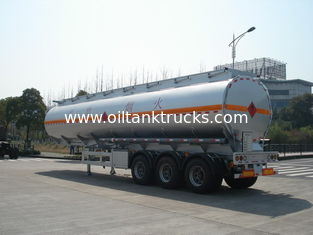 46000L Aluminum Alloy Oil Tank Semi Trailer