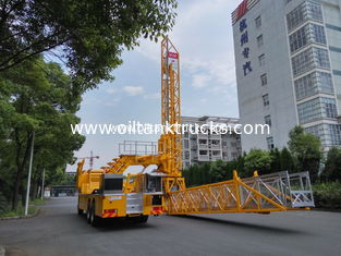 15m Aluminum 800kg Load Bridge Inspection Truck / Truck Mounted Access Platform