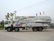 47m Steel ISUZU 8x4 Truck Mounted Concrete Pump Truck With Boom System HZZ5381THB