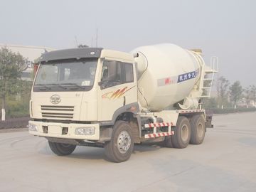 8 - 10cbm Faw Auto Truck Mounted Concrete Mixer 6x4 HZZ5250GJBJF