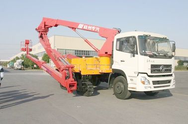 Low Oil Consumption 16m Under Bridge Access Platforms / Bridge Snooper Truck Dongfeng 6×4