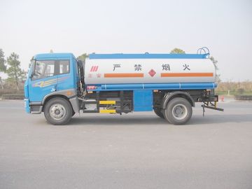 Transporting Petroleum Fuel Oil Tank Truck / Lorry (4x2) 12CBM With ISO9001