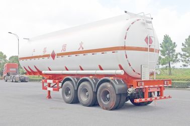 Custom 38cbm 3axle Chemical Liquid Tank Truck / Aluminum Fuel Transport Trailers