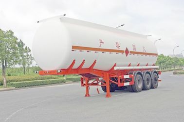 Custom 38cbm 3axle Chemical Liquid Tank Truck / Aluminum Fuel Transport Trailers