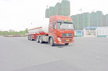 Custom 38cbm 3axle Chemical Liquid Tank Truck / Aluminum Fuel Transport Trailers