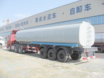 3 Axles Chemical Liquid Tank Truck Container Semi-trailer 39000L