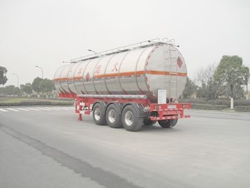 Aether Gas Diesel Liquid Tank Truck with 3 BPW Axles , 42500L SUS
