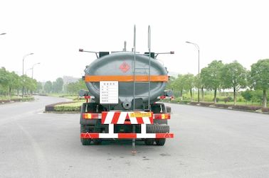 Liquid Tanker Truck Blue 6x4 15000L Chemical 15m3 For Fluorotoluene Transport