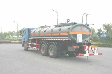 Liquid Tanker Truck Blue 6x4 15000L Chemical 15m3 For Fluorotoluene Transport