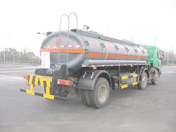 136 KW Green 16cbm 6x2 Chemical Liquid Tank Truck Storage Oil 150 - 250hp