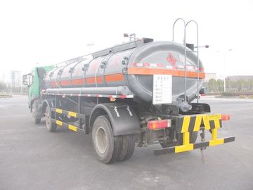 136 KW Green 16cbm 6x2 Chemical Liquid Tank Truck Storage Oil 150 - 250hp