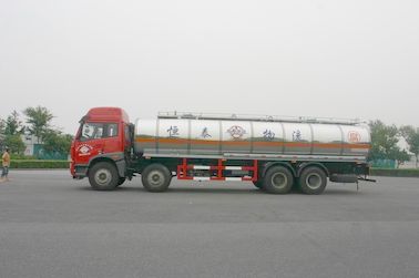 8x4 24700L FAW Liquid Tank Truck / Diesel Fuel Delivery Trucks 25m3