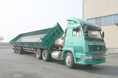 3 Side Dump Trailer With BPW & SAF Air Suspension System