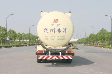 Dongfeng 6x4 22cbm Dry Bulk Truck / Talcum Powder , Bulk Cement Tank Truck