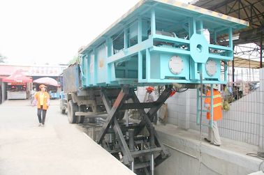 Horizontal Lifting Refuse Garbage Compression Station