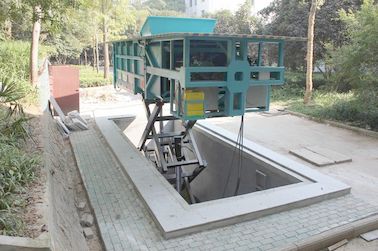 Horizontal Lifting Refuse Garbage Compression Station