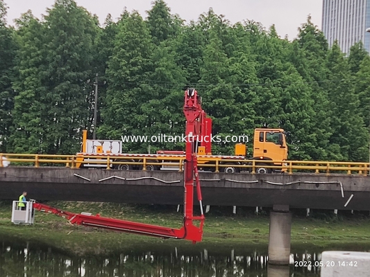 Remote Howo Bucket Type Bridge Inspection Vehicle Easy Operation