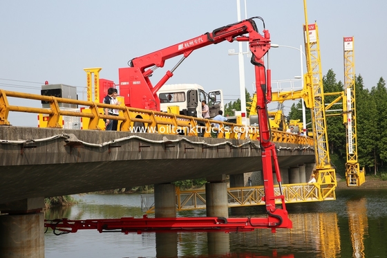 Remote Howo Bucket Type Bridge Inspection Vehicle Easy Operation