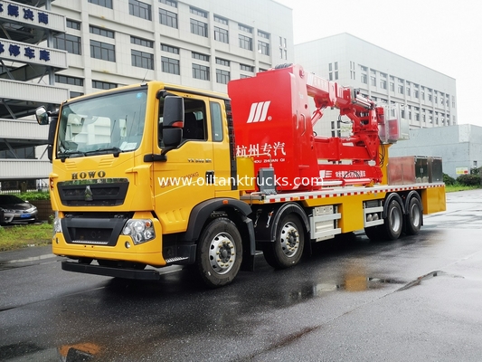 4 Axles Bridge Inspection Truck 8x4 18m Howo Bucket Type