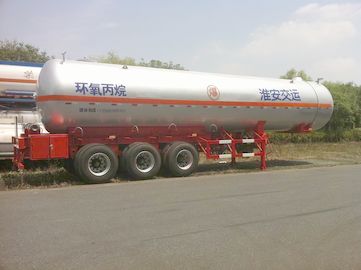 3x13T BPW Axle Stainless Steel Liquefied Gas Tanker Truck 10,435 US Gallon