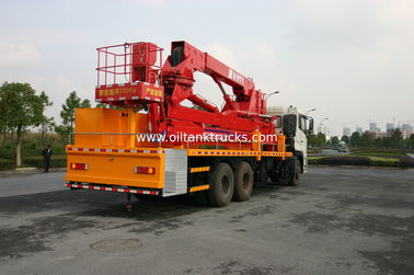 Dongfeng 6x4 18M Bucket Bridge Inspection Platform For Bridge Detection / Maintenance