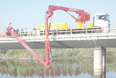 16m Boom Type Bridge Inspection Truck Dongfeng Chassis 6x4 245HP / 270HP