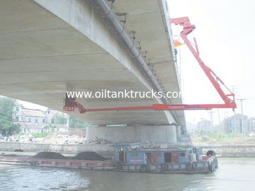 6x4 16M Dongfeng Bucket Bridge Access Equipment / Bridge Inspection Equipment DFL1250A9