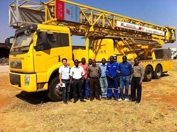 8x4 22m Latice Under Mobile Bridge Inspection Unit VOLVO With Air Suspension System