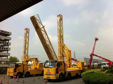 High Efficiency 22m Mobile Bridge Inspection Platform With Hydrostatic Drive VOLVO 8x4