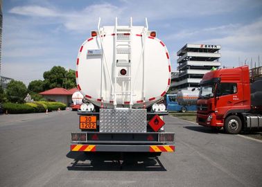 Liquefied Gas Tanker Truck Semi Trailer Capacity 36000L 3 Axles High Effective