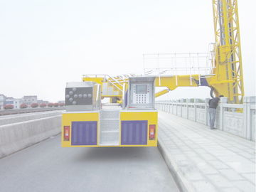 Platform Type Mobile Bridge Inspection Unit Truck Chassis 309 KW 420 HP