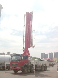 LNG Engine 37m 8x4 FAW 380HP Concrete Pump Trucks with RHD Type