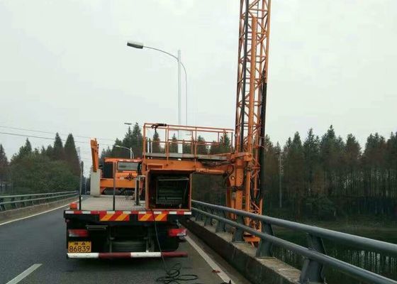 VOLVO 390HP 22m Platform Mobile Bridge Inspection Unit For Bridge Inspect