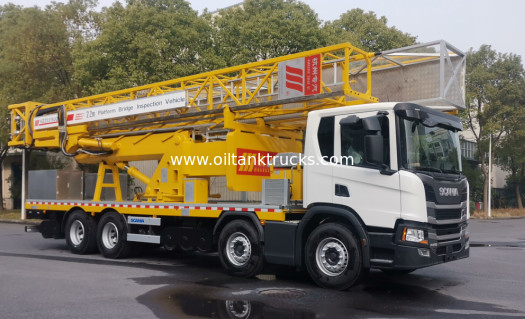 Horizontal 22m Under Bridge Inspection Vehicle Wireless Remote